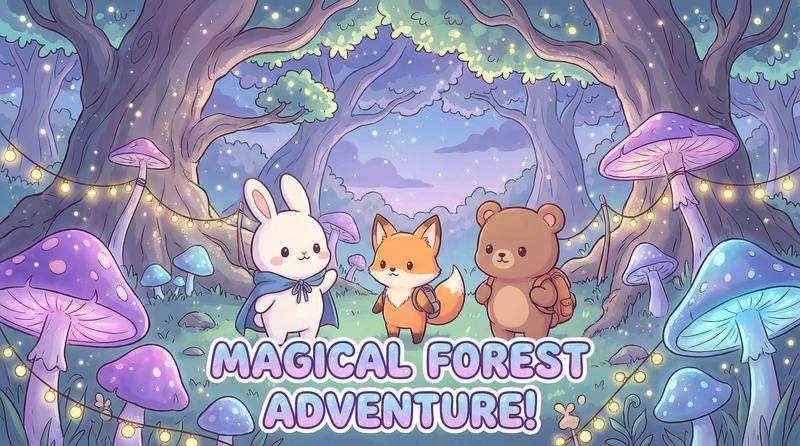 呦呦视频动漫-魔法森林奇遇记-治愈动漫分享